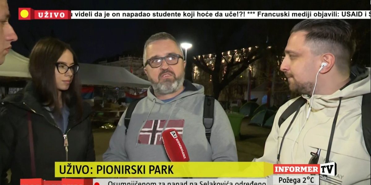 Vučićević otkrio ko je napao studente u Pionirskom parku! Višestruki prestupnik sa debelom kriminalnom prošlošću