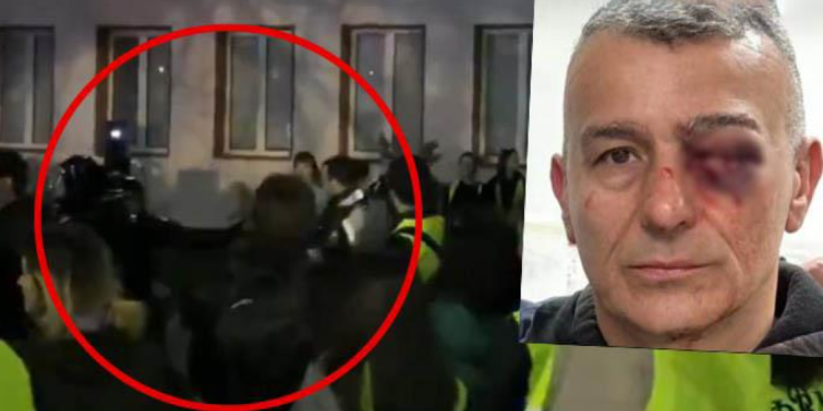 PODMUKLO! Svi pričaju o napadu na policajca u civilu, oni otišli korak dalje u nasilju: Studenti blokaderi kukavički napali žandarma ispred RTS!