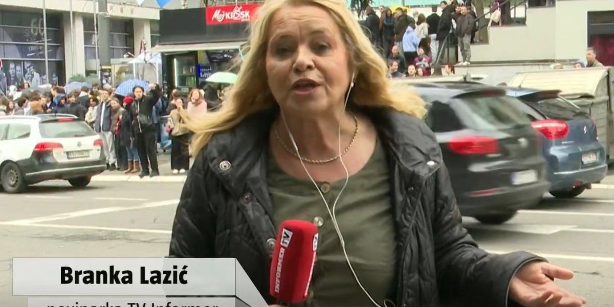 Blokaderi ponovo provociraju: Urlali "pumpaj" i ometali ekipu Informera tokom izveštavanja (VIDEO)