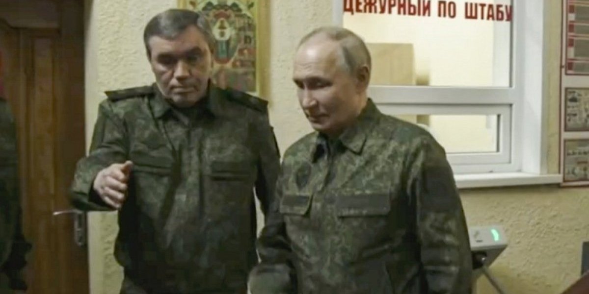 (VIDEO) Putin uradio ovo po prvi put od početka rata! Gestikulacija Gerasimova sve otkrila, snimak se ekspresno proširio!