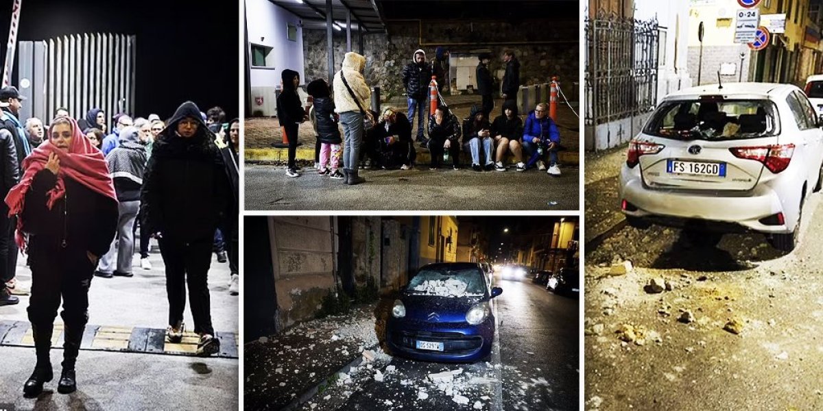 Snažan zemljotres pogodio Italiju! Građanima hitno naređeno da se evakuišu!