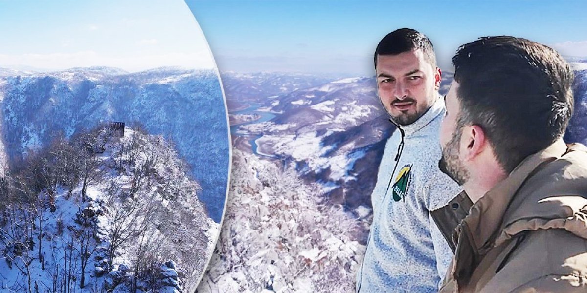 Netaknuta priroda, oko dokle ti doseže! Sa ovog mesta pruža se spektakularan pogled na jezero Gazivode (FOTO)