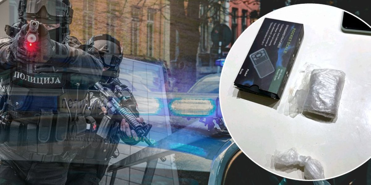 Uhapšen diler u Nišu: Zaplenjena ova količina heroina! (FOTO)