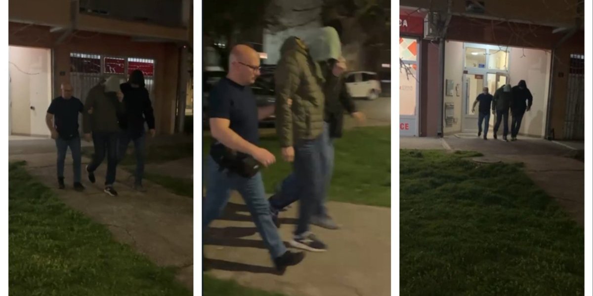 Najnoviji snimak! Ovako je uhapšen Lado Jovović, zaverenik iz Novog Sada!