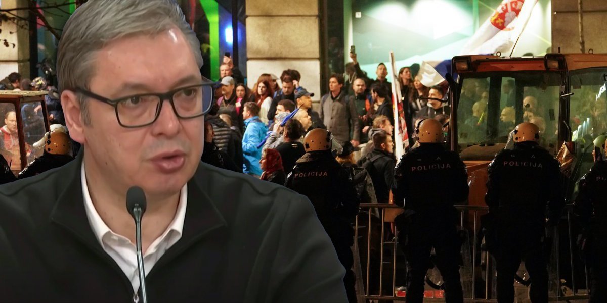 SRAMOTNE OPTUŽBE DA JE UPOTREBLJEN ZVUČNI TOP! Mi nismo pendrek podigli ni upotrebili danas, trpeli su policajci i pretrpeli sve!