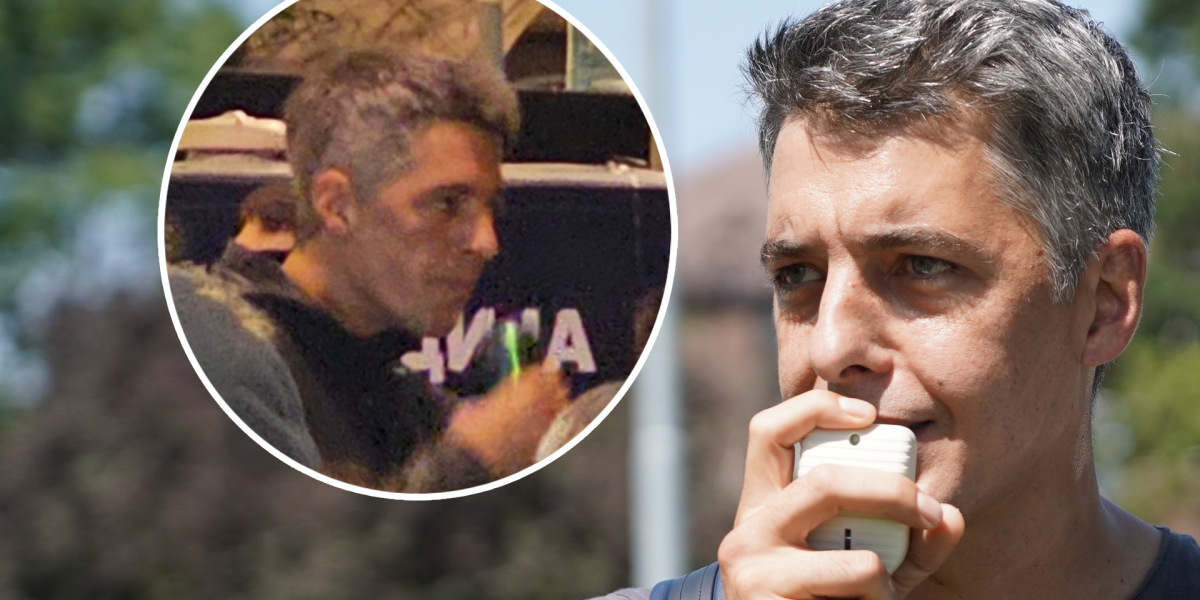 (FOTO) Miketiću, je l' te bar malo sramota?! Pornićar u pokušaju šljema na blokaderskom protestu!