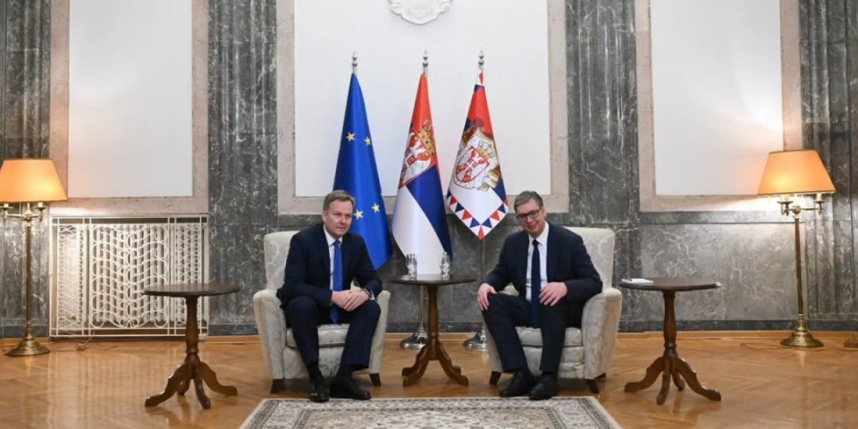 Vučić se sastao sa specijalnim predstavnikom EU! "Upoznao sam ga sa problemima sa kojima se suočava srpski narod na KiM!"