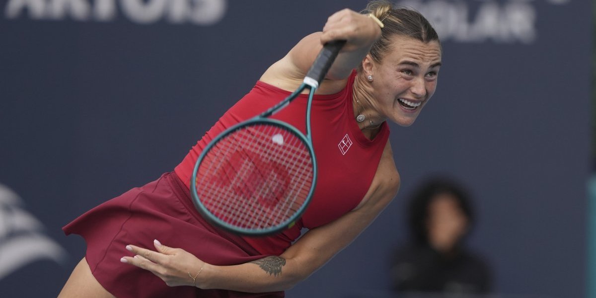 Sabalenka počistila Italijanku za prvo finale Majamija