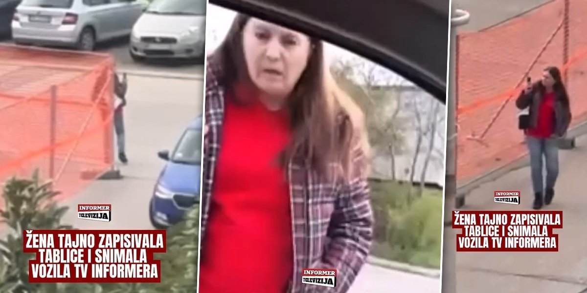 Žena tajno zapisivala tablice i šunjala se oko Informera! Da li je ovo slučajna provokacija ili deo mnogo opasnijeg plana?
