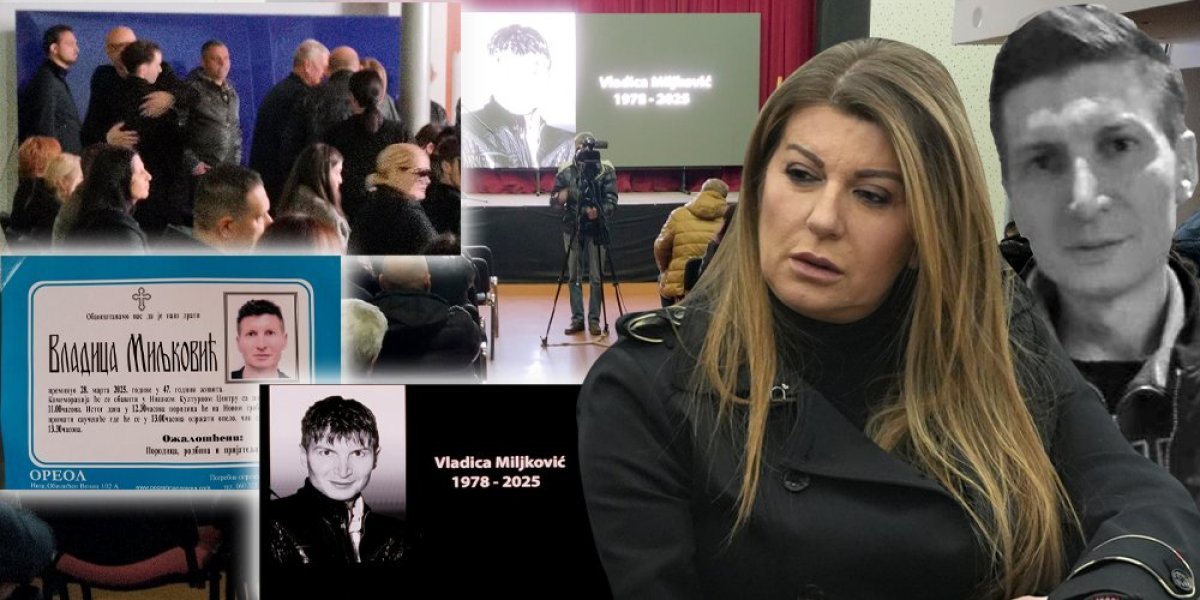 Završena komemoracija bratu Viki Miljković! Koleginice bile uz nju, evo uz koju pesmu je ispraćen