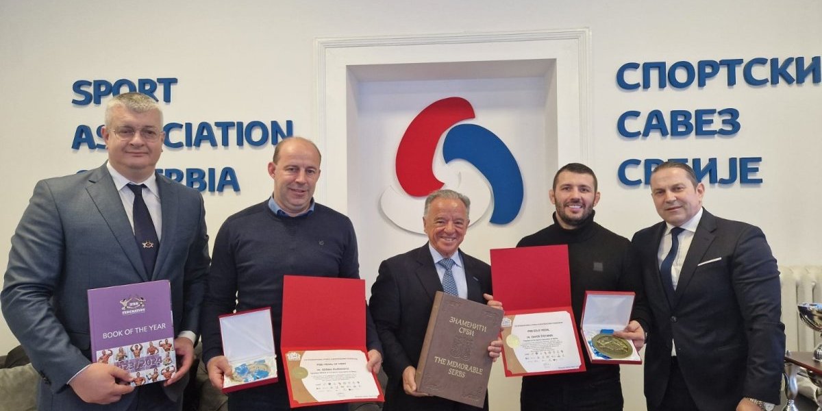 Sportski savez Srbije ugostio predsednika IFBB federacije!