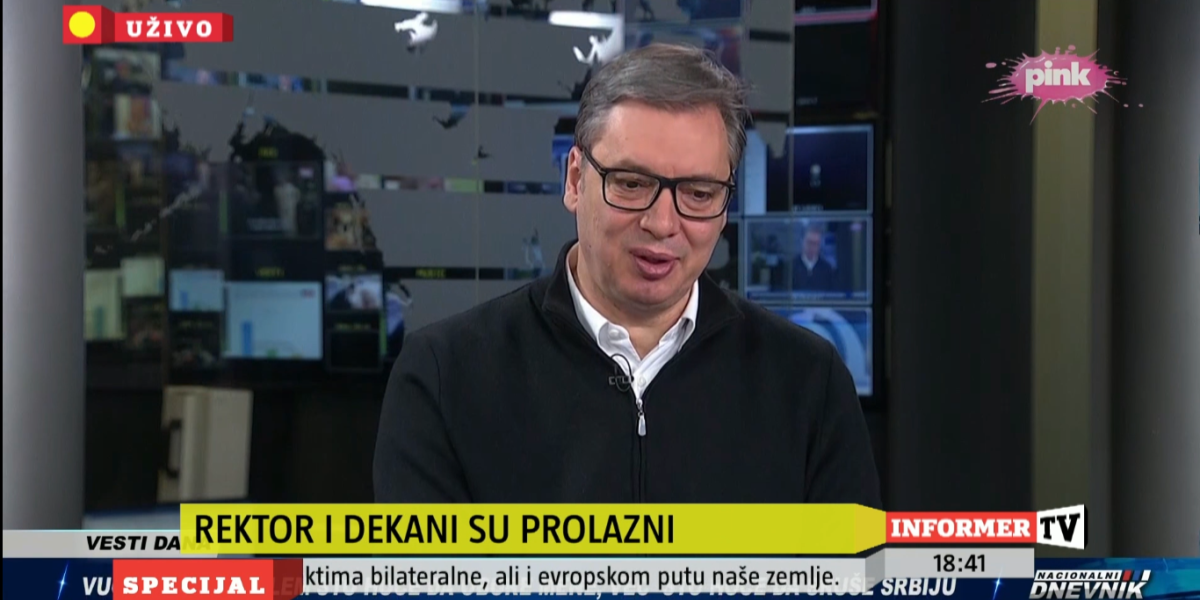 Privredni rast će biti 3 odsto, umesto 3,8! Vučić: Direktno odgovorni blokaderi!