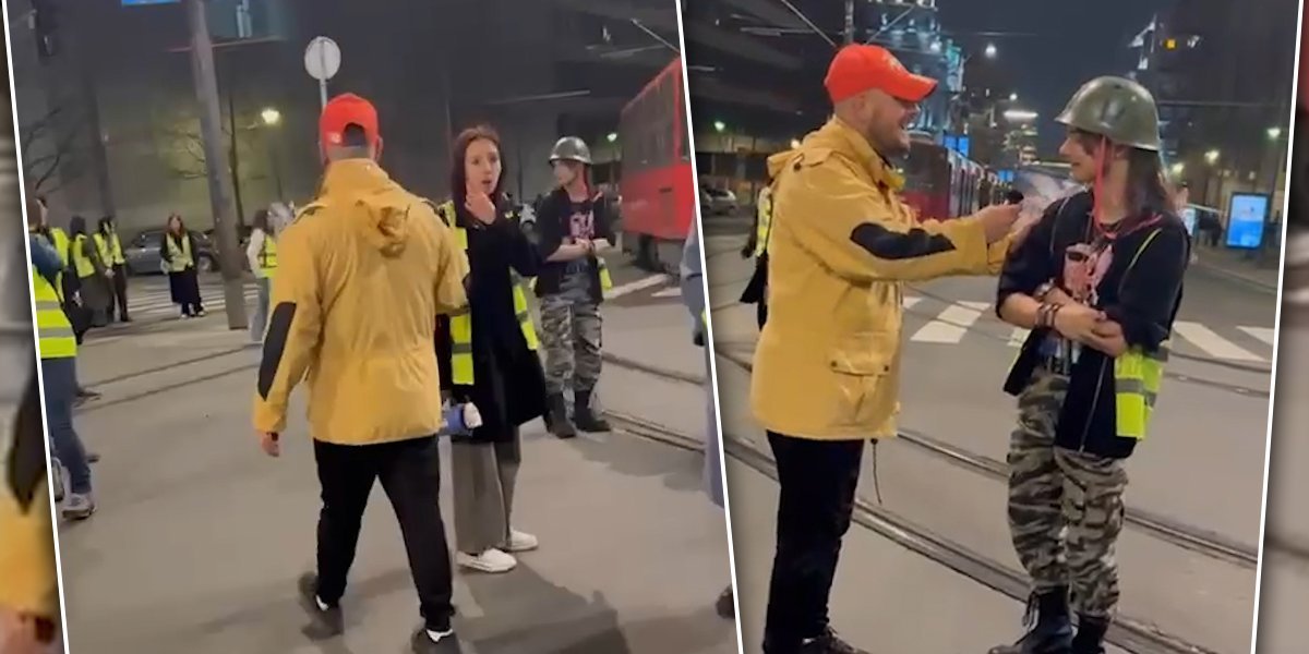 Sav besmisao blokada! Boljševički plenumaši maltretiraju narod: Došli da protestuju za dekanku, a ne znaju kako se zove! (VIDEO)