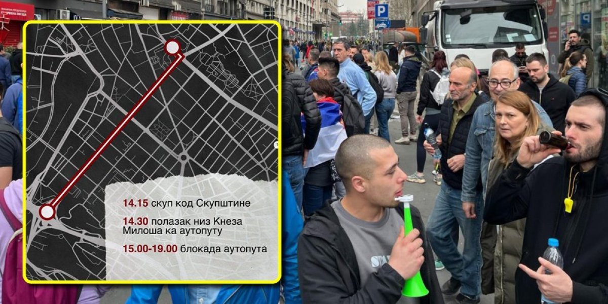 (FOTO) Četiri sata torture! Ima li kraja ludilu: Najavljena blokada autoputa u Beogradu