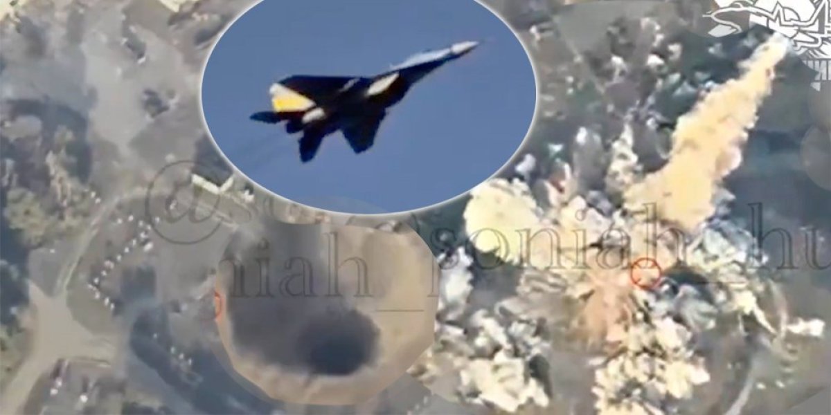 (VIDEO) Šok za Rusiju! MIG-29 izmasakrirao komandante vojske! Bacio vođenu bombu pravo u bunker, nije im bilo spasa!
