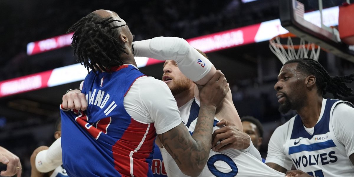 NBA liga saopštila kazne nakon opšte tuče! Najgore je prošao as Detroita (VIDEO)