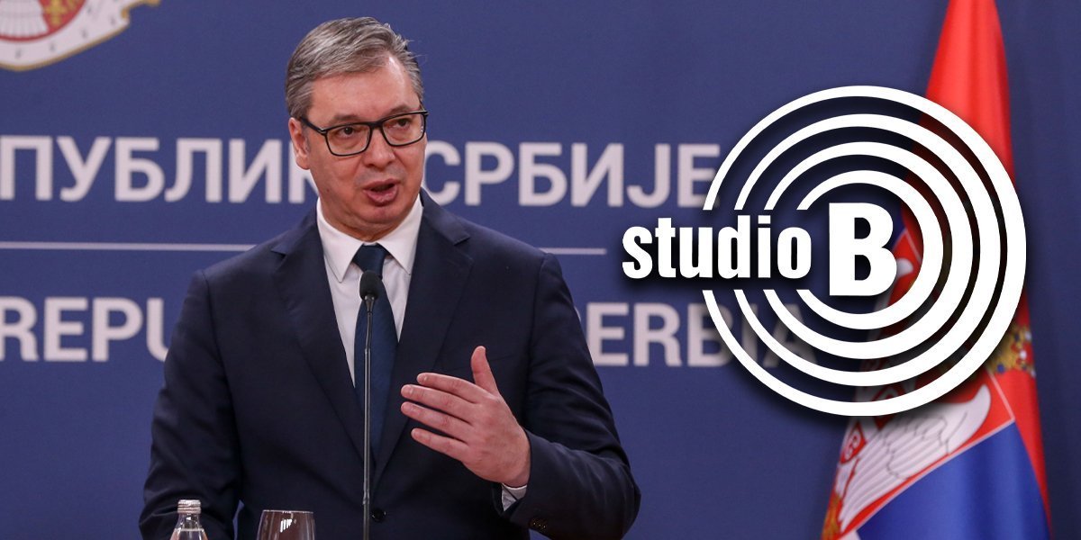 Predsednik Vučić uputio čestitku Studiju B povodom 55 godina postojanja: Postavili ste standarde hrabrog novinarstva u Srbiji!