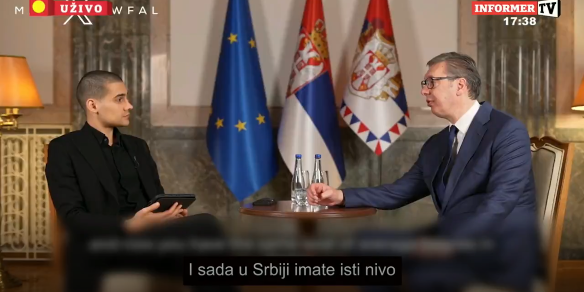 Ekskluzivno! Intervju Maria Nafala sa Aleksandrom Vučićem: Otimanjem Kosova od Srbije, Zapad je stvorio presedan koji je doprineo ratu u Ukrajini (VIDEO)
