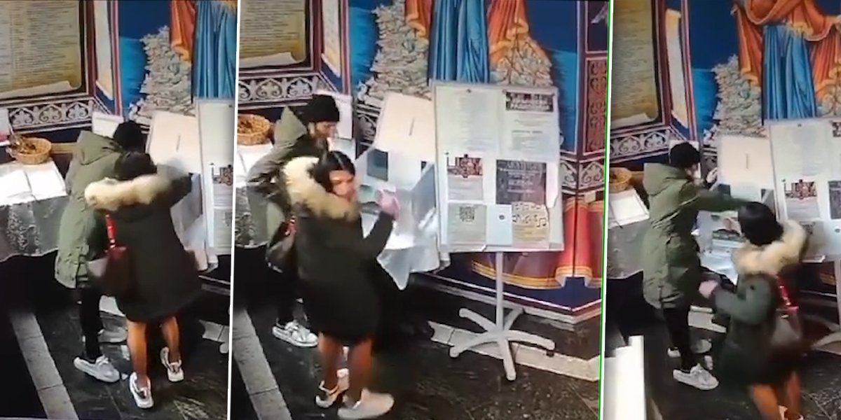 Sramota! Opljačkale kutiju s dobrotvornim prilozima i to u crkvi! Kamere sve zabeležile (VIDEO)