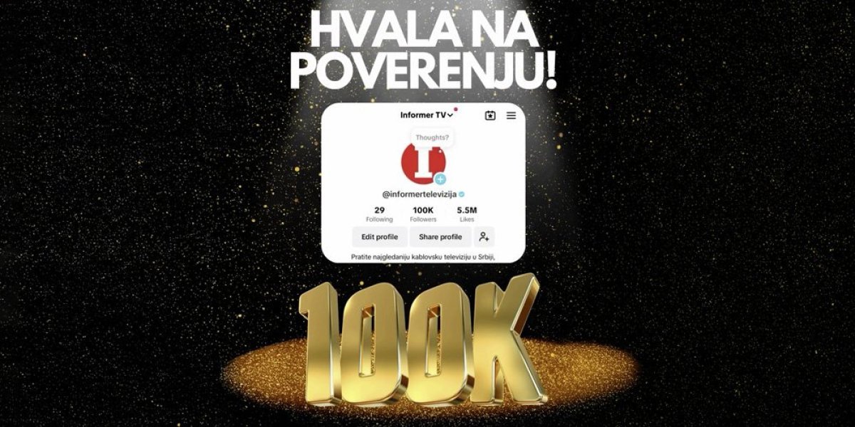 Informer obara nove rekorde! Hvala na poverenju!