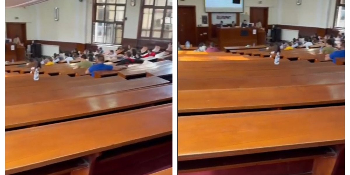 (VIDEO) Treba li bolji dokaz da je na delu teror manjine! Na plenumu na Pravnom fakultetu učestvuje tridesetak ljudi