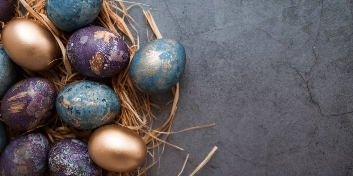 Ruska tehnika farbanja jaja za Vaskrs! Za predivne mermerne šare trebaju vam 2 prirodna sastojka