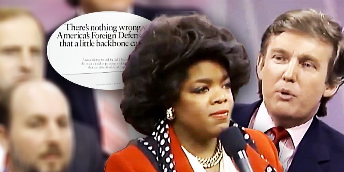 (VIDEO) Trampov intervju iz 1988. godine srušio internet! Ovako je o carinama pričao kod Opre Vinfri, a ovako je danas postupio!