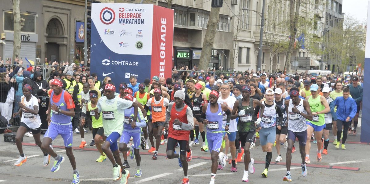Počeo je 38. Beogradski maraton, više od 14.000 učesnika iz čak 75 zemalja sveta! (VIDEO/FOTO)
