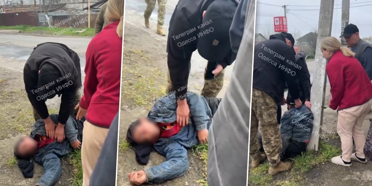 (UZNEMIRUJUĆE) Snimak iz Ukrajine obišao svet! Čoveka ubili prilikom mobilizacije?! Horor u Odesi zaprepastio planetu!