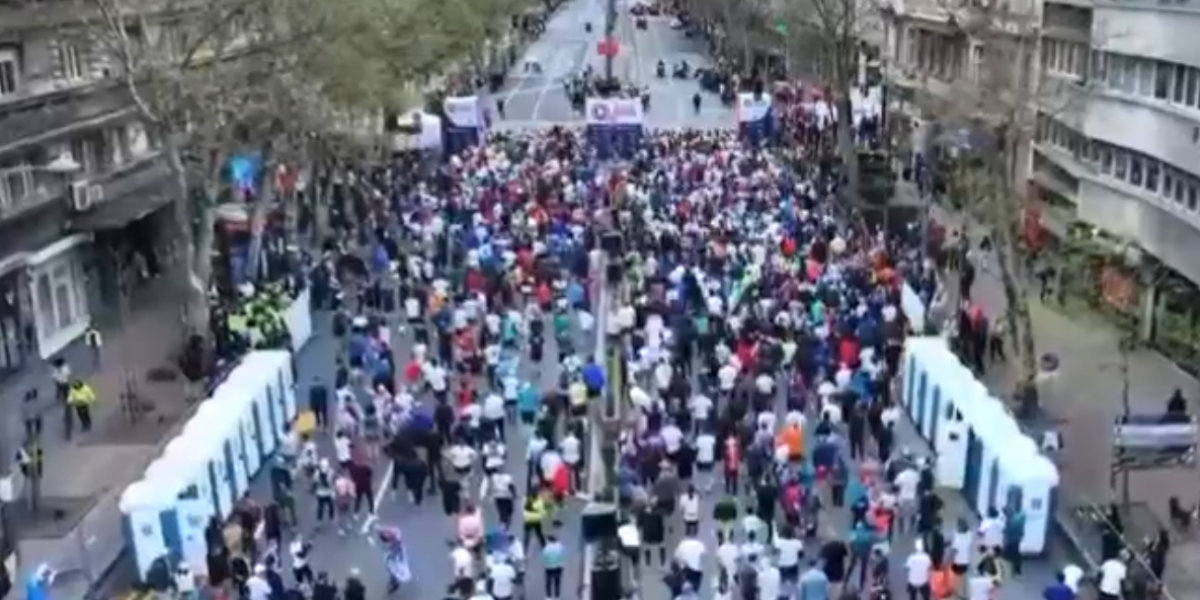 (VIDEO) Ovo nikad nije bilo: Strašan skandal na Beogradskom maratonu!
