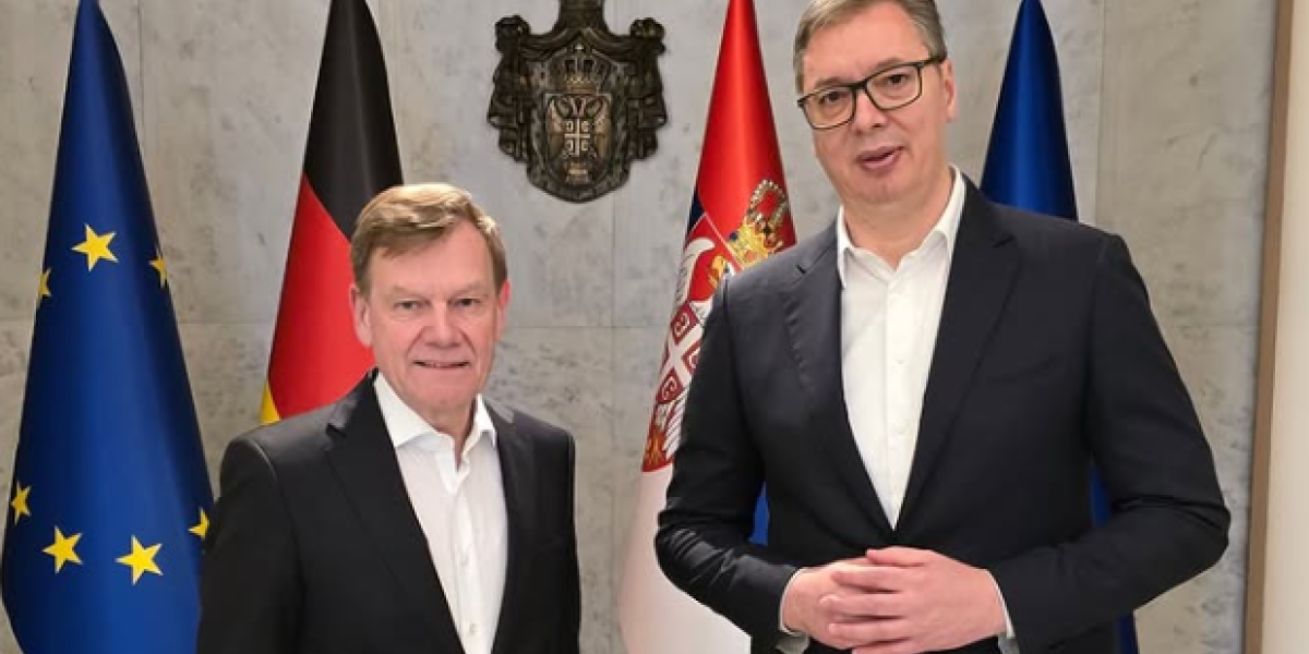 Vučić se sastao sa Johanom Vadefulom! Srbija pridaje veliki značaj jačanju odnosa sa Nemačkom (FOTO)