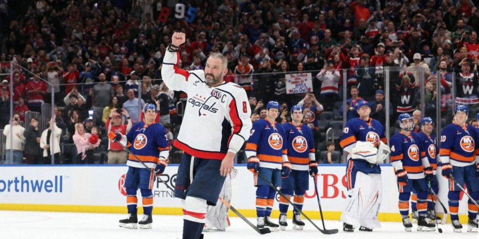 Niko nikad kao Aleks Ovečkin! Rus postao najbolji strelac u istoriji NHL