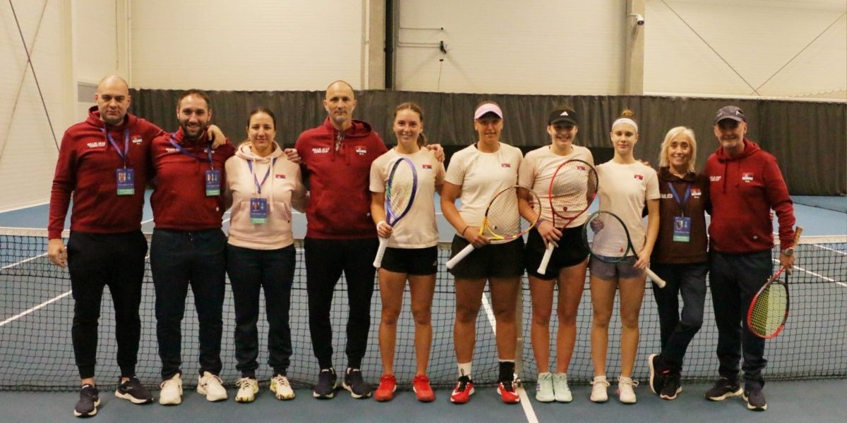 Teniserke kreću u borbu za baraž! Selektor Vemić: Mladi smo, ali perspektivni