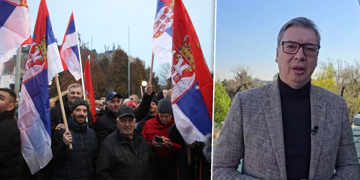 "Pozivam sve ljude da dođu 12. aprila u Beograd!" Vučić: Mi smo pali, Srbija ne sme! (VIDEO)