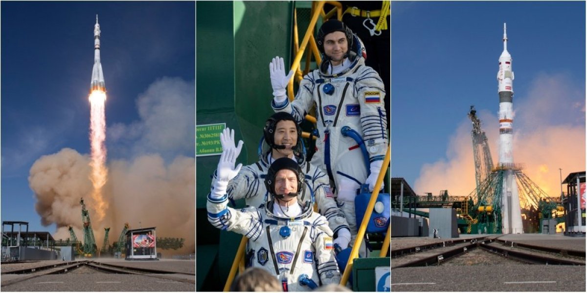 Rusi i Ameri ruku pod ruku, Sojuz stigao na odredište! (FOTO)