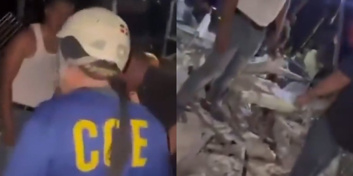 Tragedija u noćnom klubu! Urušio se krov, ima mrtvih! Pevač ostao zarobljen pod ruševinama! (FOTO/VIDEO)