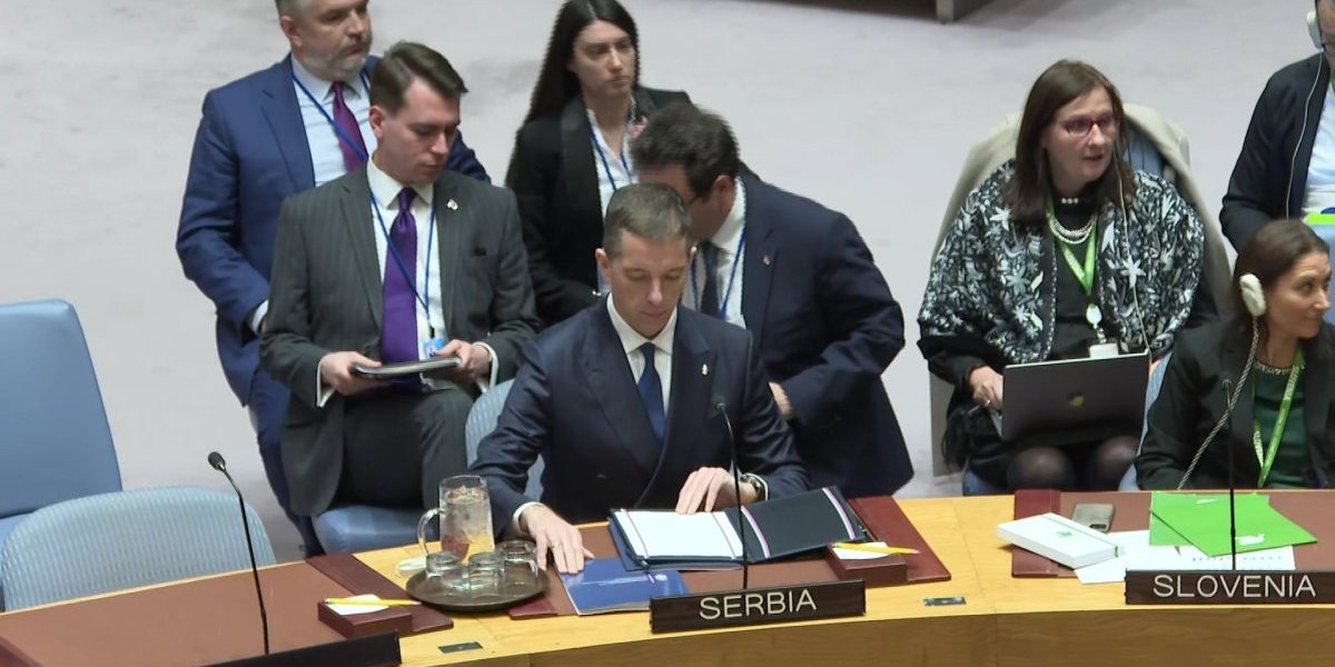 Đurić na sednici SB UN o KiM: Situacija na terenu se pogoršava, Srbi plaćaju cenu