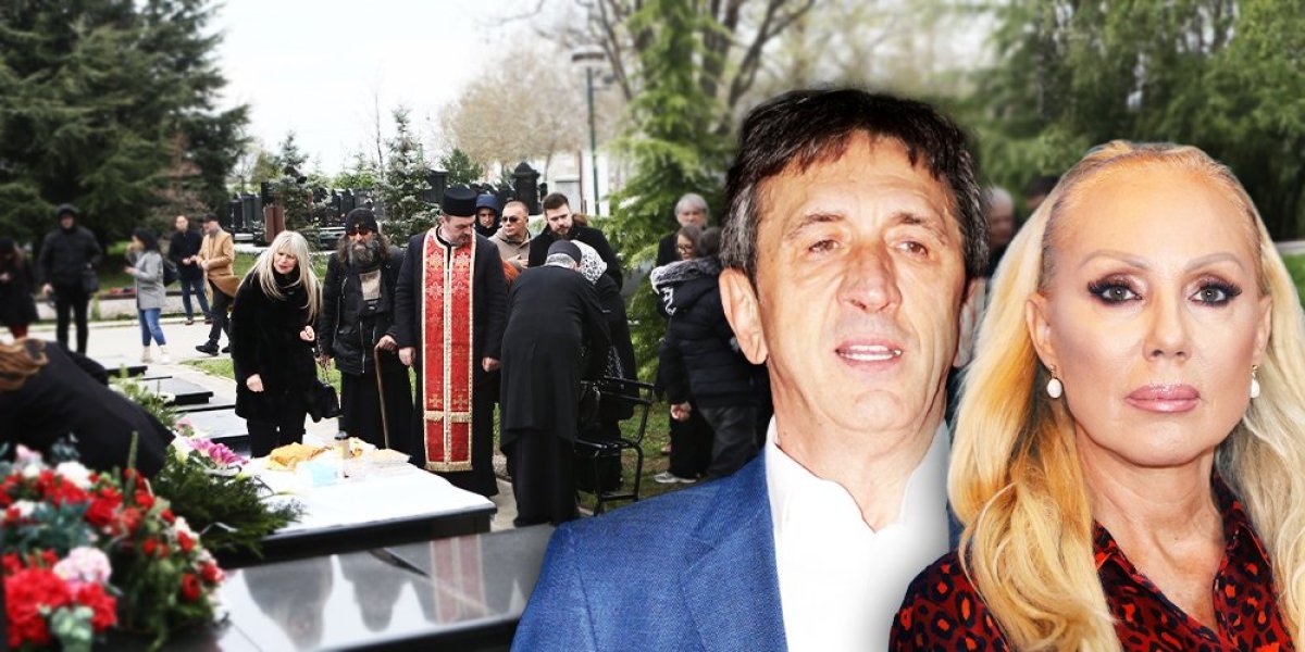 Kumovi imali preča posla! Lepa Brena i Žika Jakšić nisu došli na pomen Saši Popoviću