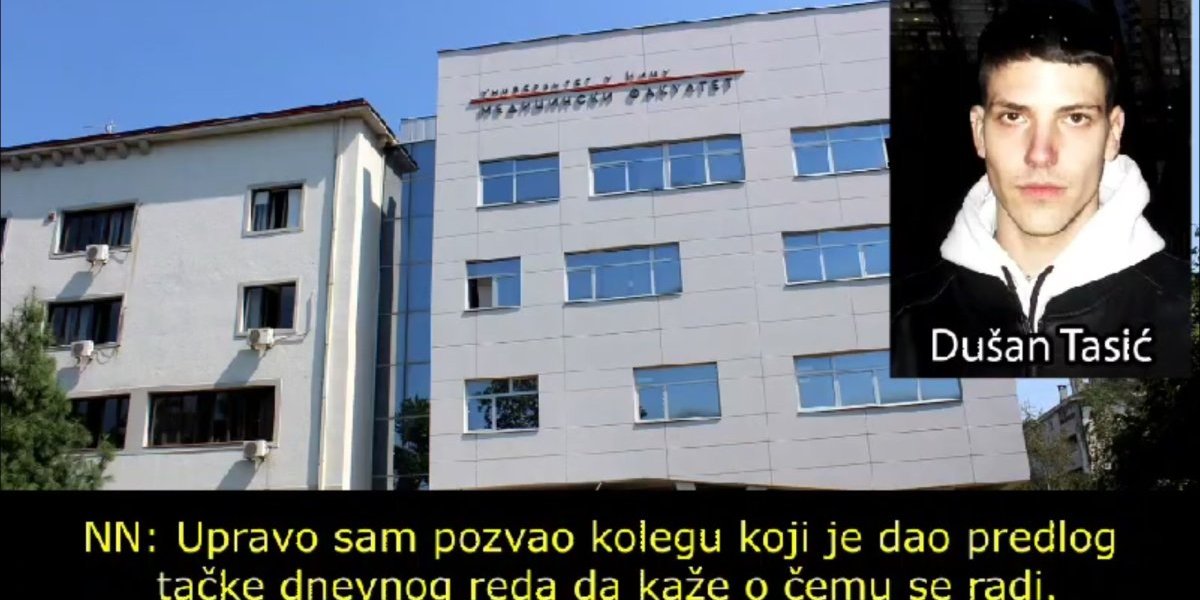 Novi šok-snimak plenumaša sa Medicinskog fakulteta! Zakazali sastanak o nastavku predavanja, a onda... (VIDEO)