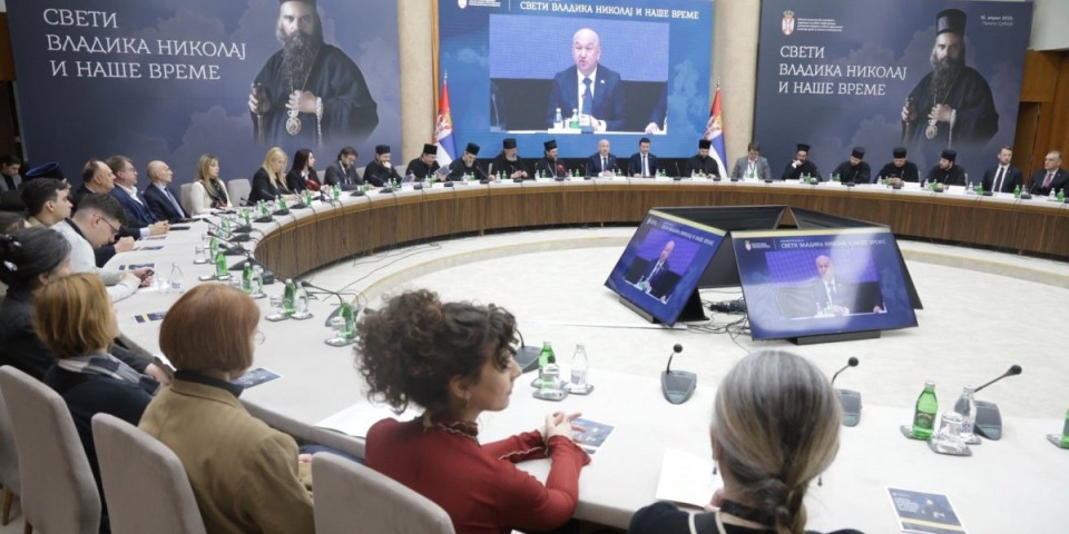 Ministar Nenad Popović otvorio konferenciju "Sveti vladika Nikolaj i naše vreme"