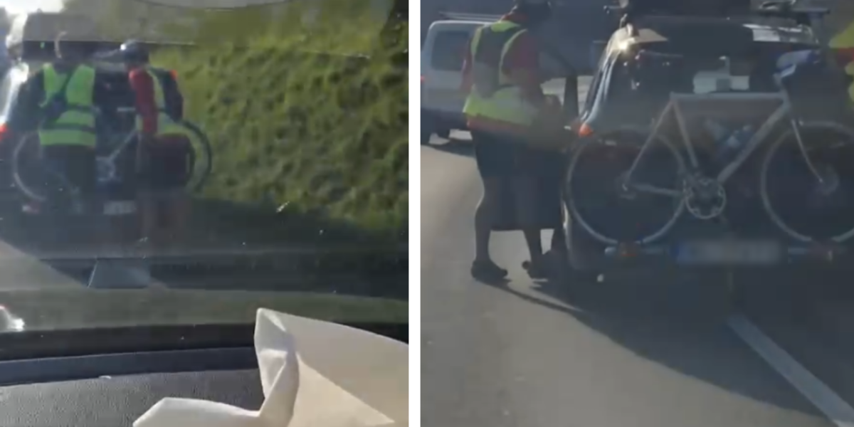 (VIDEO) Laž, laž i samo laž! Ovaj snimak dokazuje da su biciklisti blokaderi okoreli foliranti!