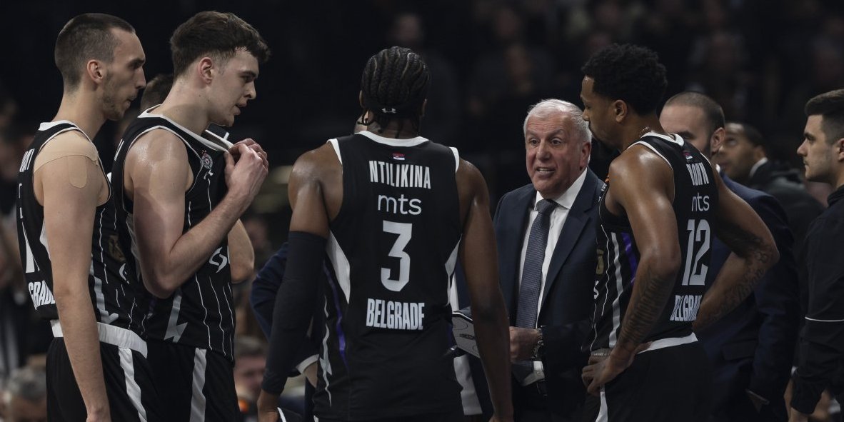 Partizan igra! Evo gde možete da gledate prenos meča protiv Budućnosti