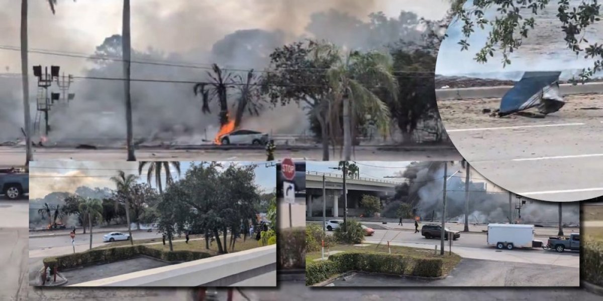 Srušio se avion na Floridi! Snimci su jezivi, sumnja se da ima žrtava! (VIDEO)