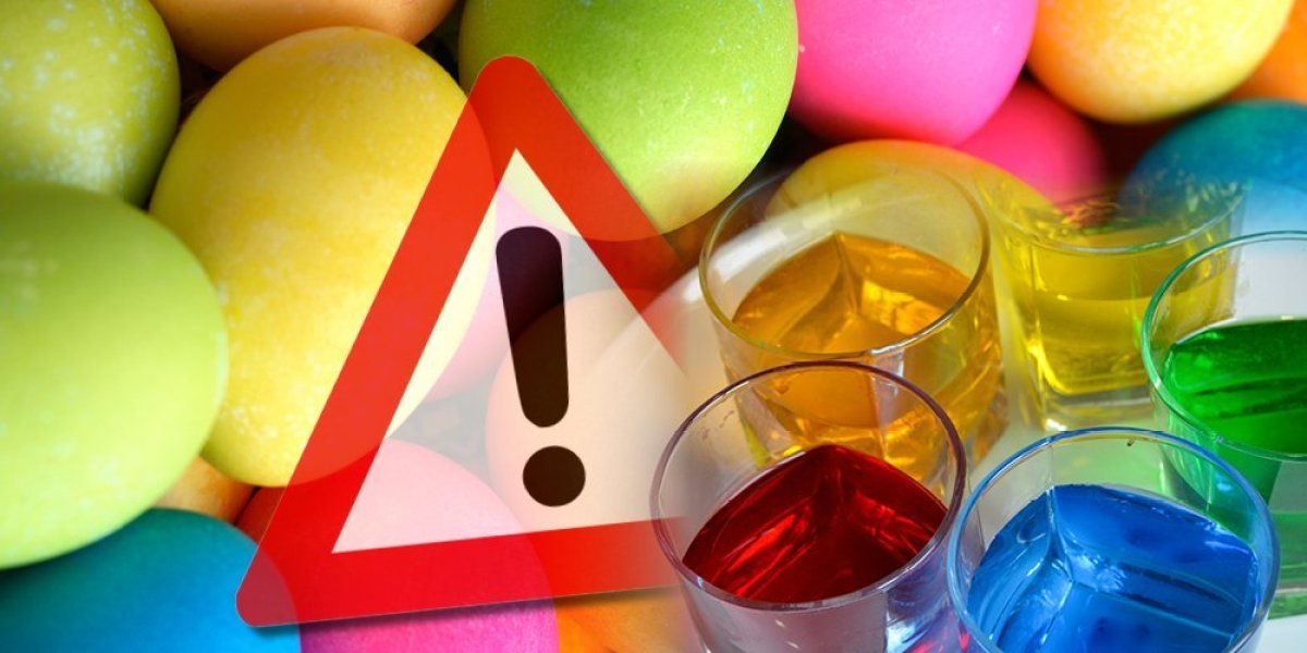 Teški metali u bojama za jaja! Obratite pažnju na jednu stavku prilikom kupovine kesica da biste izbegli trovanje!