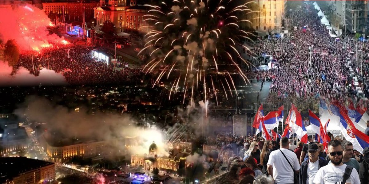 Veličanstvene slike sa Svenarodnog sabora! Skup završen spektakularnim vatrometom (FOTO/VIDEO)