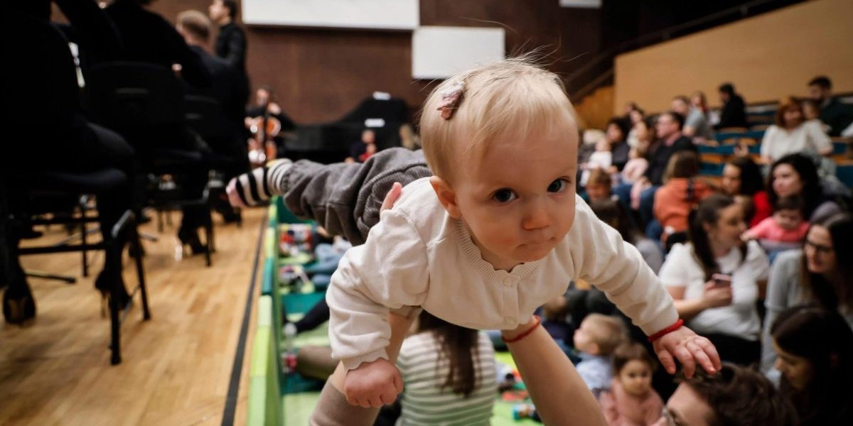 Od sutra koncerti za bebe u Beogradskoj filharmoniji!