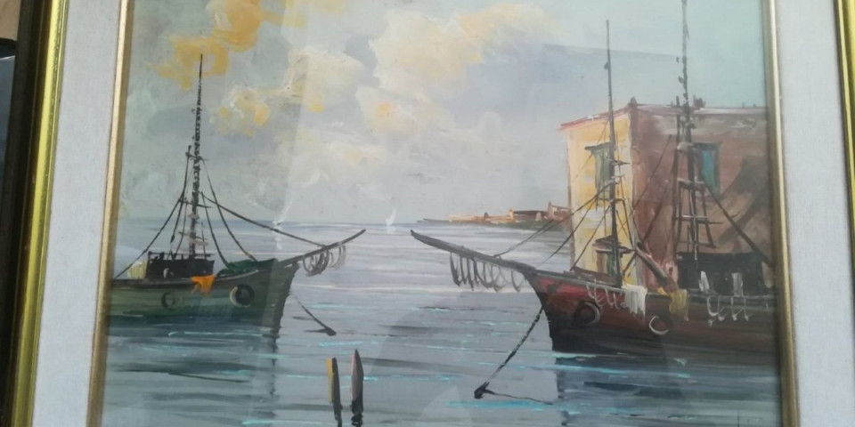 Švercovao slike, jedna vredna 45 000! Muškarac novčano kažnjen, a ostao je i bez ulja na platnu