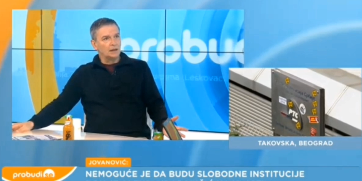 Ćuta glavni Šolakov poslušnik! Narod Srbije naziva zverima, huška na građanski rat i najavljuje krvoproliće kao za vreme Kosovskog boja! (VIDEO)