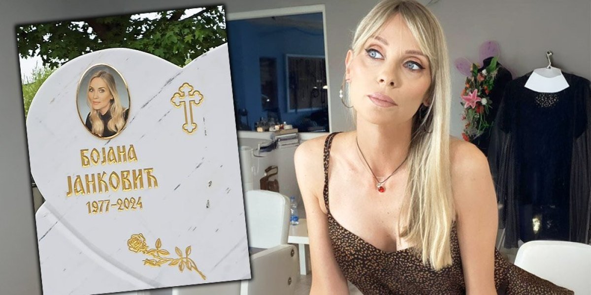 Godinu dana od smrti Bojane Janković! Emotivna posveta na spomeniku slama srce (FOTO)