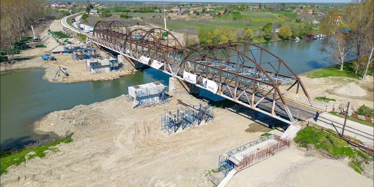 Preko Tamiša tri mosta idu! Na 100 metara jedan od drugog niče ćuprija do ćuprije, evo kako (FOTO)